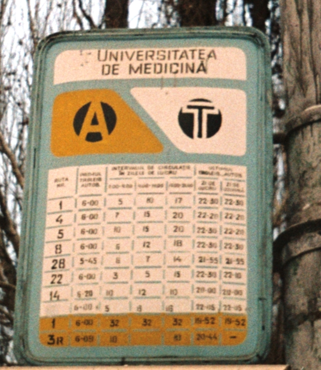 Kiszyniów — Bus shelters, route signs, the final stop