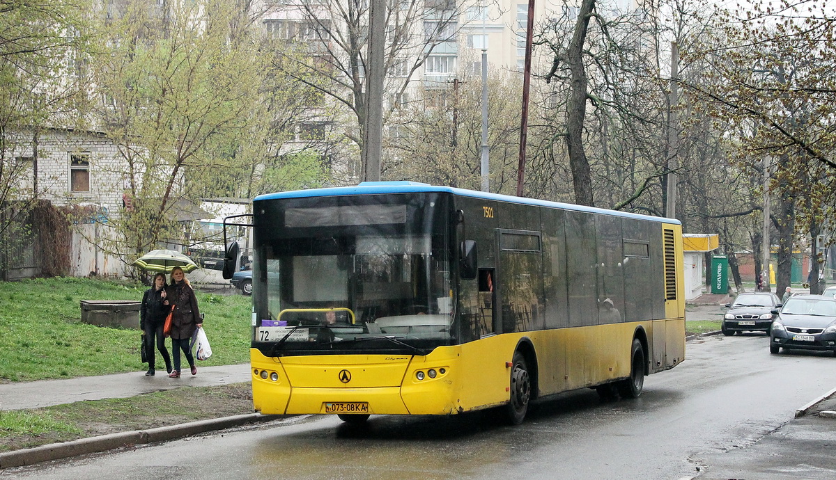 Київ, ЛАЗ A183D1 № 7501
