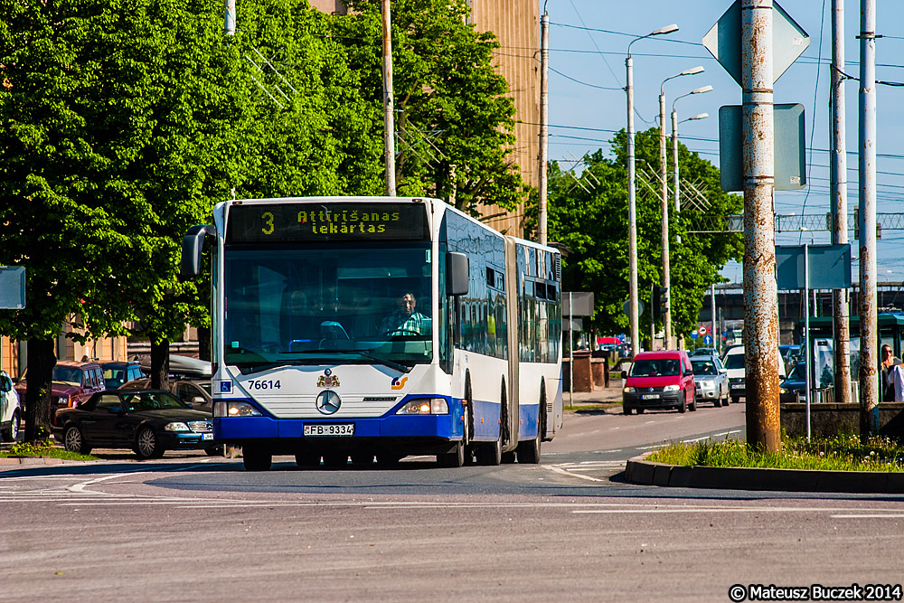 Riga, Mercedes-Benz O530 Citaro G nr. 76614