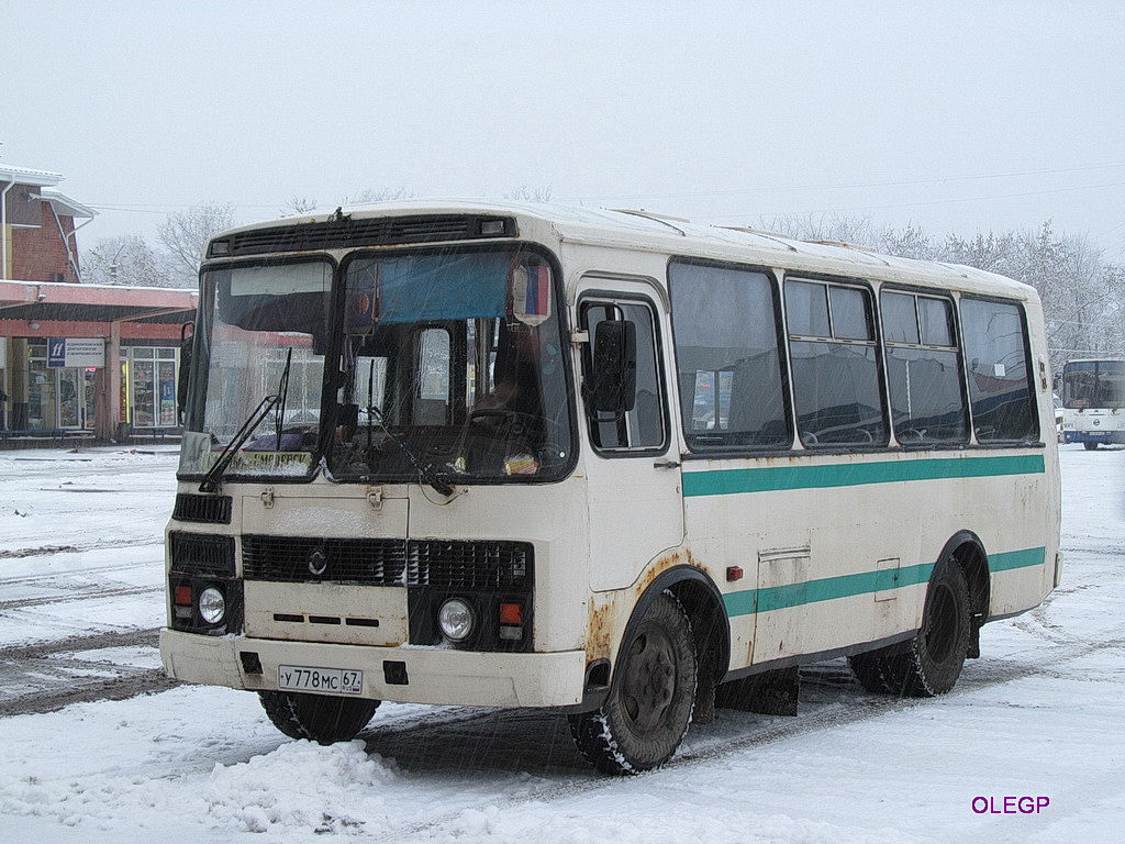 Смоленск, ПАЗ-3205* № У 778 МС 67