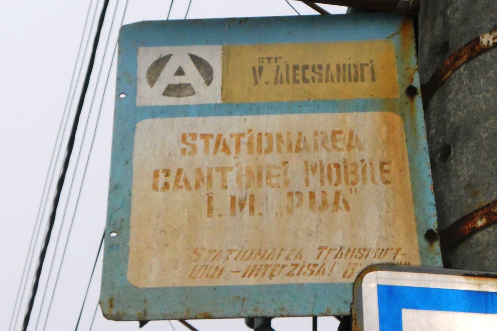 Chisinau — Bus shelters, route signs, the final stop