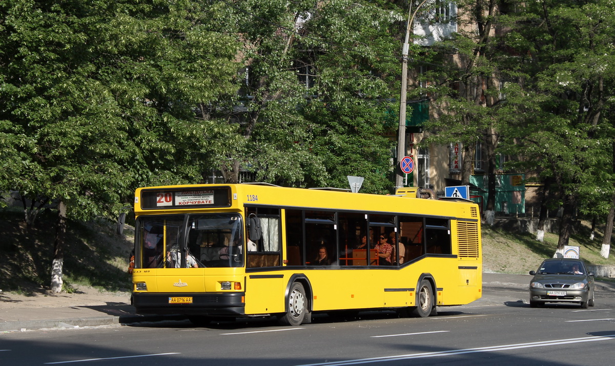 Kyiv, MAZ-103.076 nr. 1184
