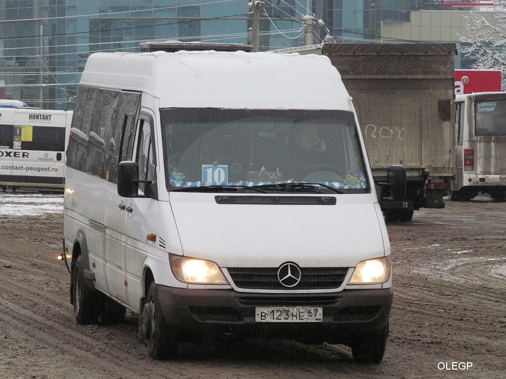 Смоленск, Mercedes-Benz Sprinter № В 123 НЕ 67