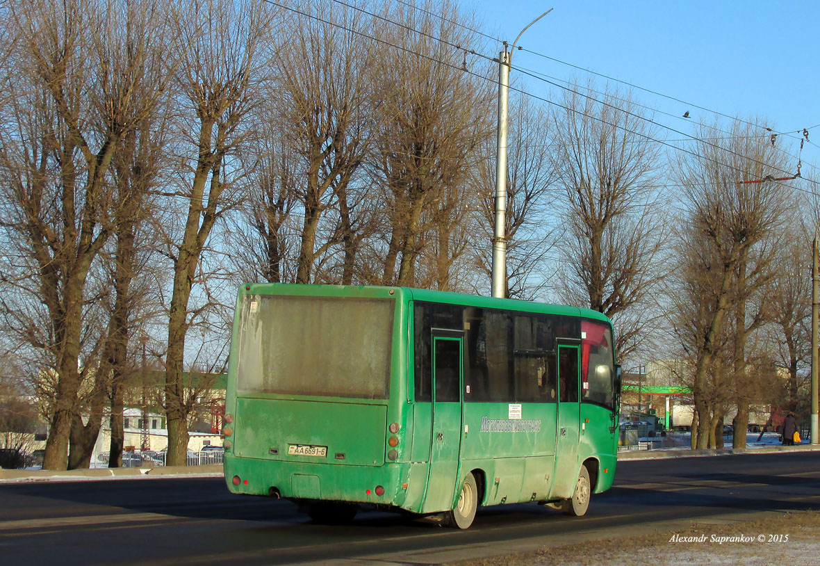 Костюковичи, МАЗ-256.170 № АА 6691-6