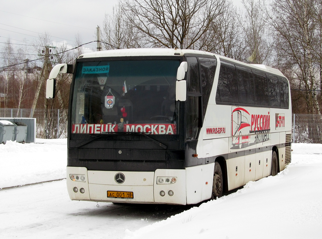 Lipetsk, Mercedes-Benz O403-15RHD (Türk) # АС 001 48