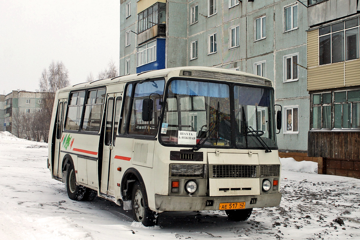 Anzhero-Sudzhensk, PAZ-32054 (40, K0, H0, L0) # АЕ 517 42
