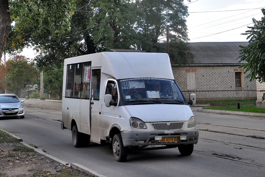 Lugansk, Ruta SPV-17 # ВВ 0078 АА