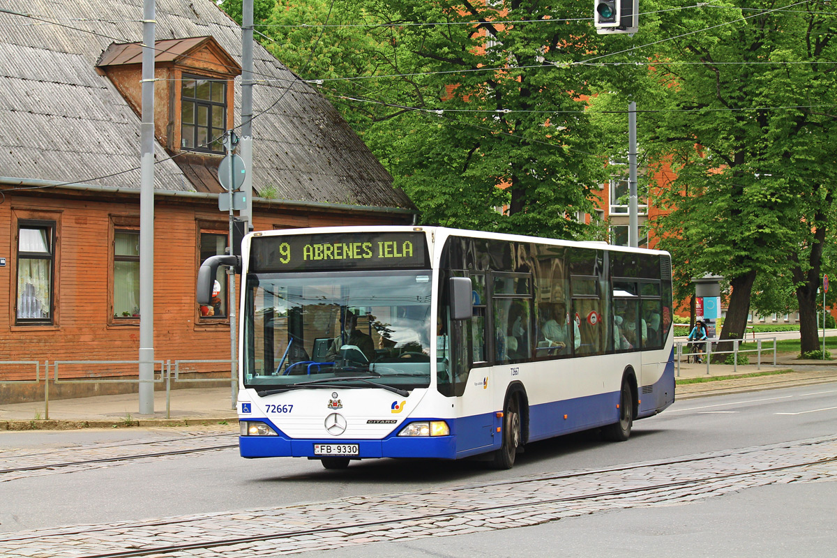 Riga, Mercedes-Benz O530 Citaro # 72667