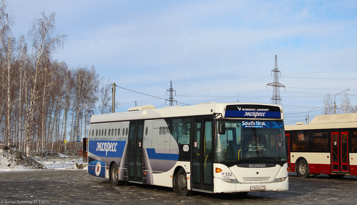 Chelyabinsk, Scania OmniLink CK95UB 4x2LB # 152