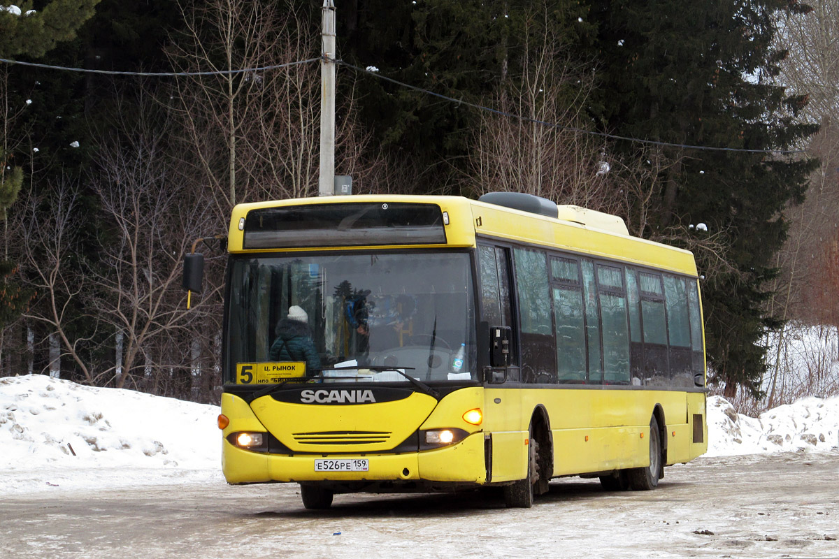 Perm, Scania OmniLink CL94UB 4X2LB № Е 526 РЕ 159