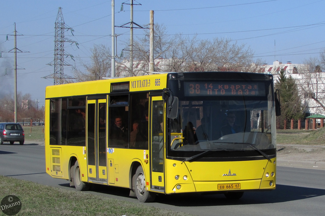 Tolyatti, MAZ-206.067 č. ЕВ 665 63