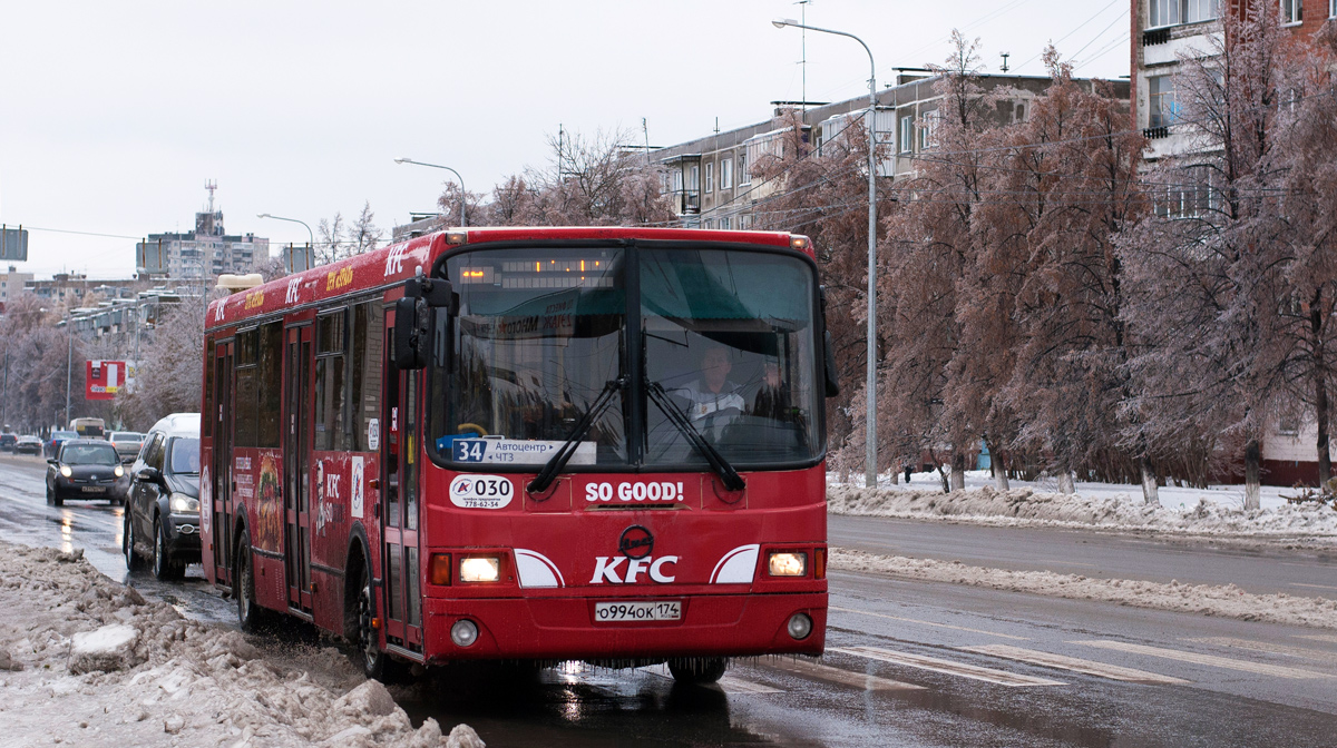 Chelyabinsk, LiAZ-5256.53 č. 030