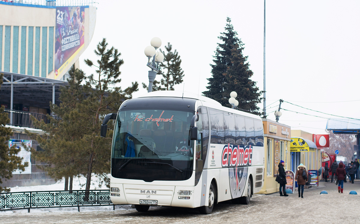 Chelyabinsk, MAN R07 Lion's Coach № А 702 АА 174