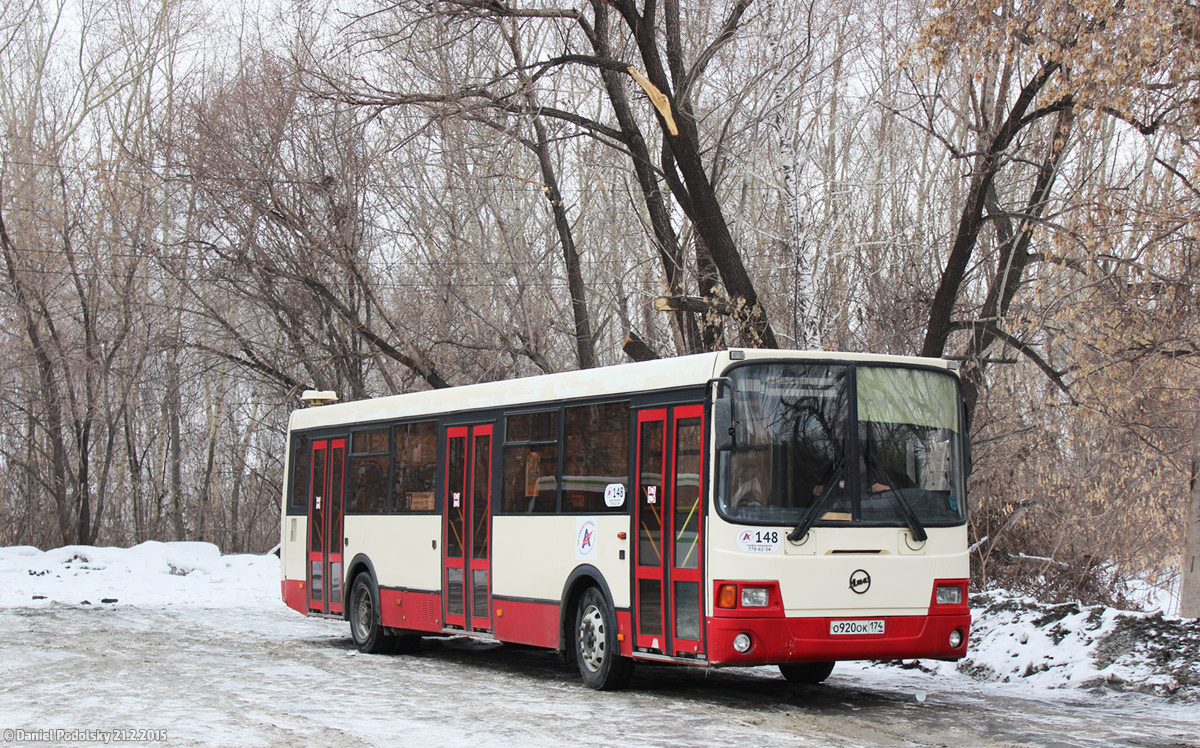 Chelyabinsk, LiAZ-5256.53 č. 148