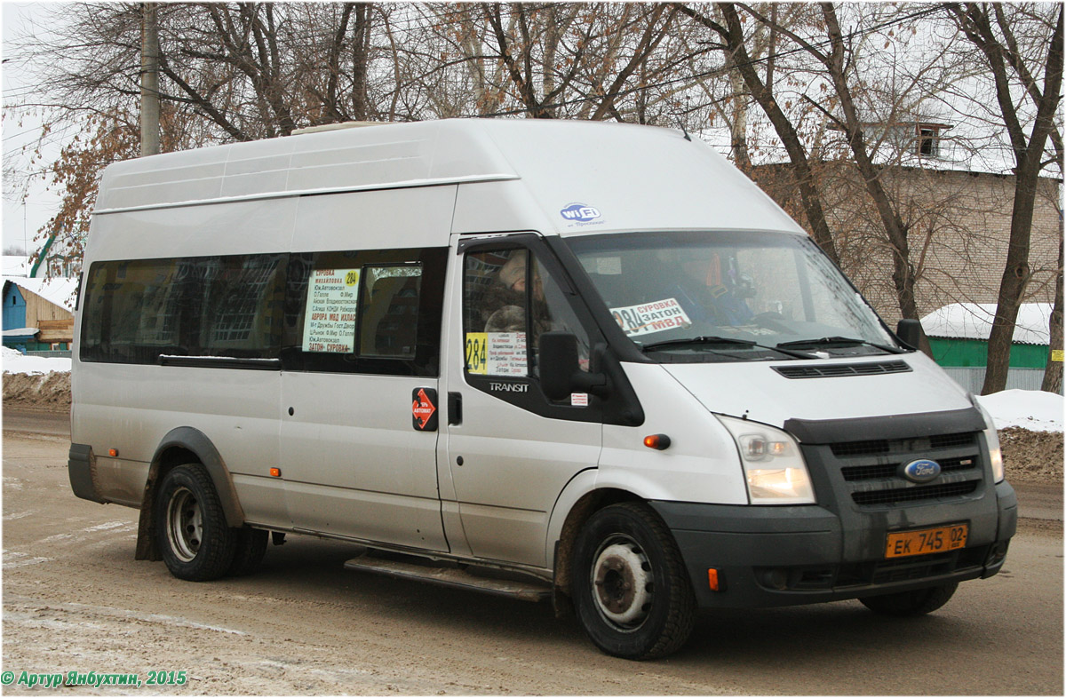 Ufa, Nizhegorodets-222702 (Ford Transit) Nr. ЕК 745 02