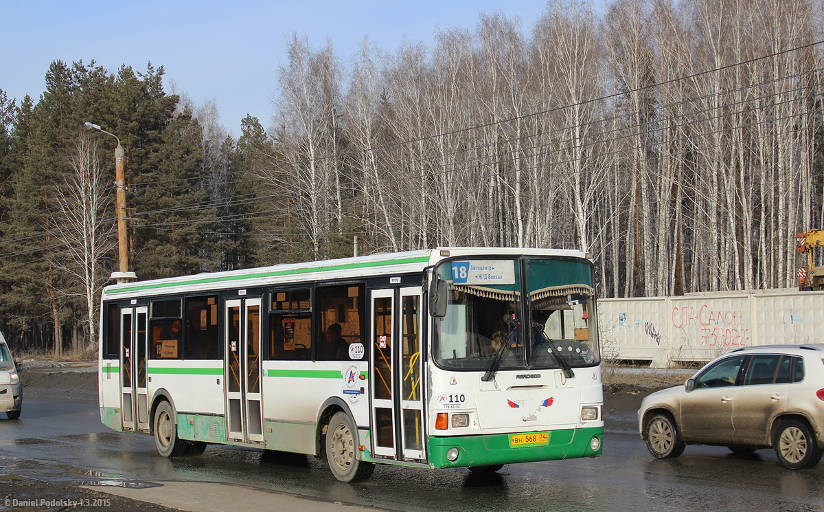 Chelyabinsk, LiAZ-5256.53 № 110