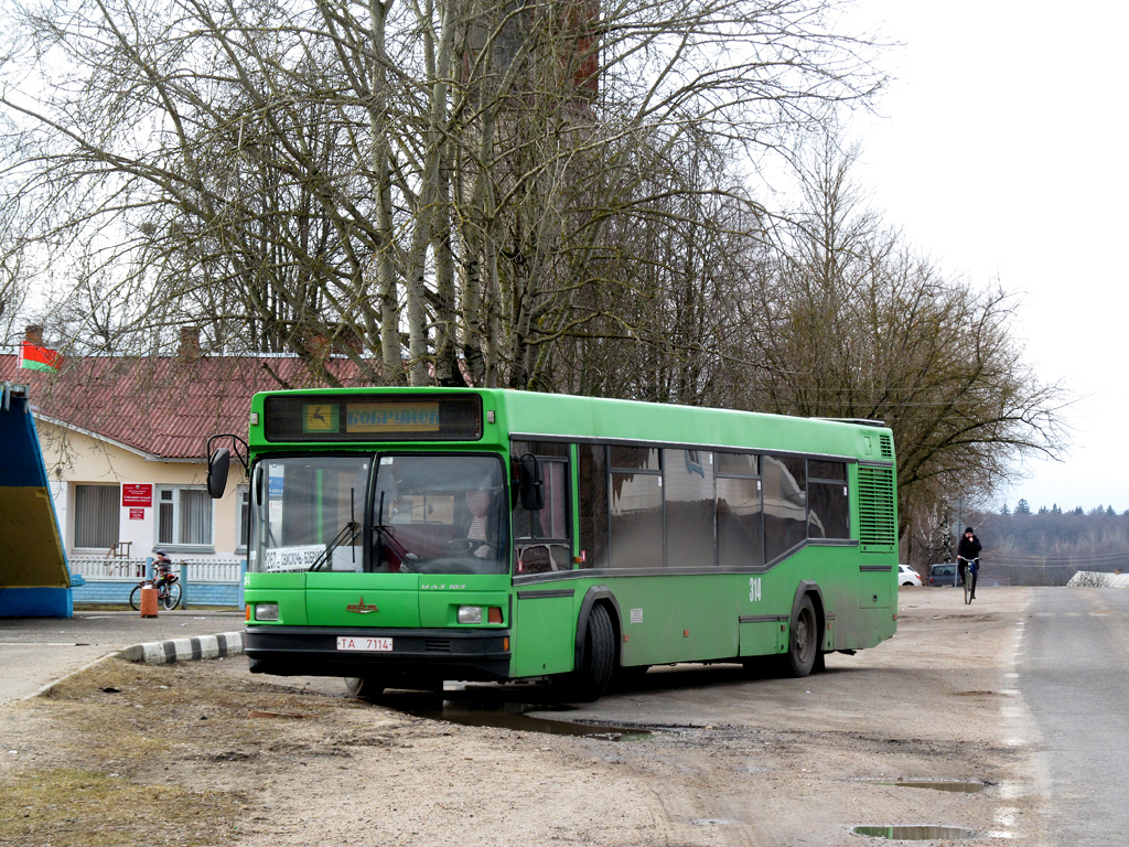 Bobruysk, MAZ-103.С62 č. 314