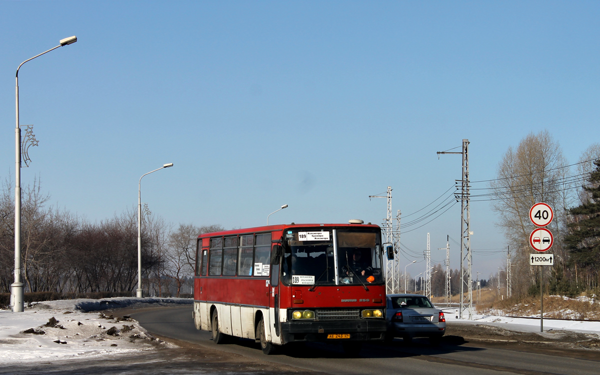 Zheleznogorsk (Krasnoyarskiy krai), Ikarus 256.74 No. АЕ 243 24