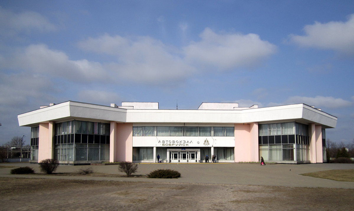Bus terminals, bus stations, bus ticket office, bus shelters; Bobruysk — Miscellaneous photos