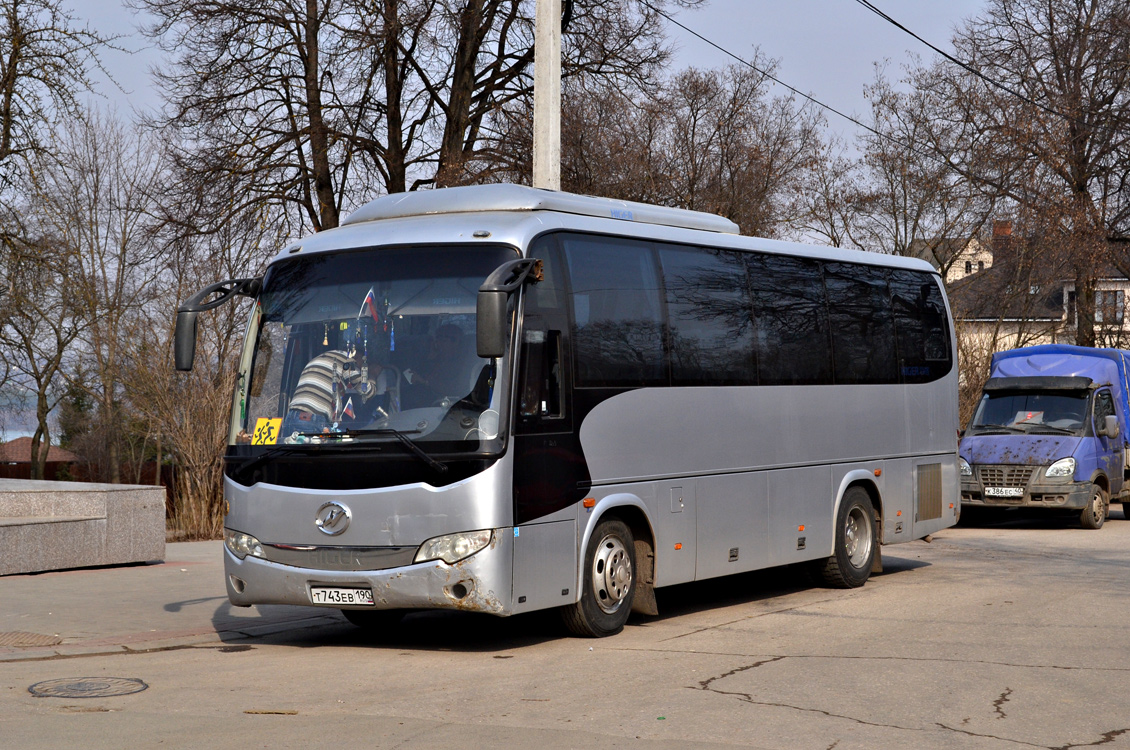 Moscow region, other buses, Higer KLQ6885Q No. Т 743 ЕВ 190