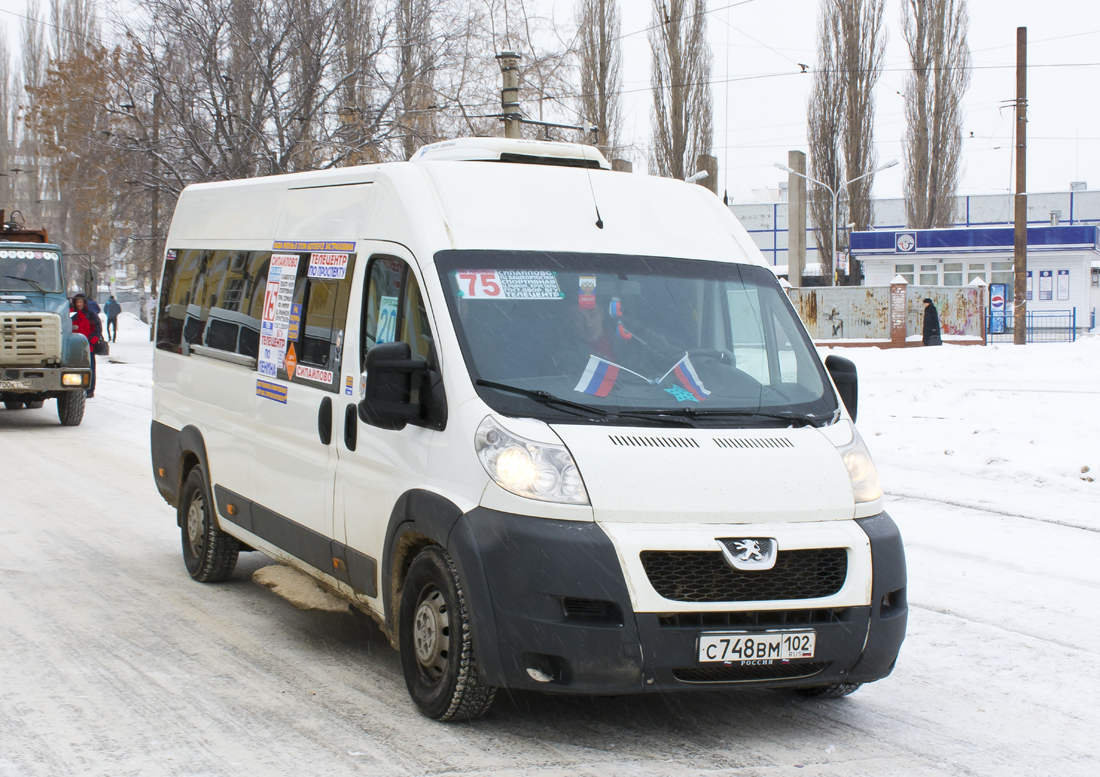 Ufa, Нижегородец-2227SK (Peugeot Boxer) # С 748 ВМ 102