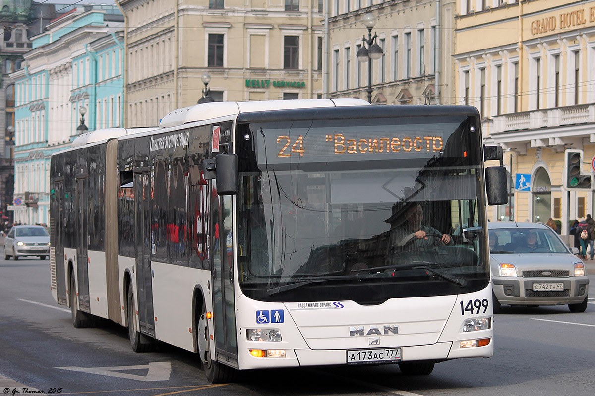 Sint-Petersburg, MAN A23 Lion's City GL NG363 # 1499