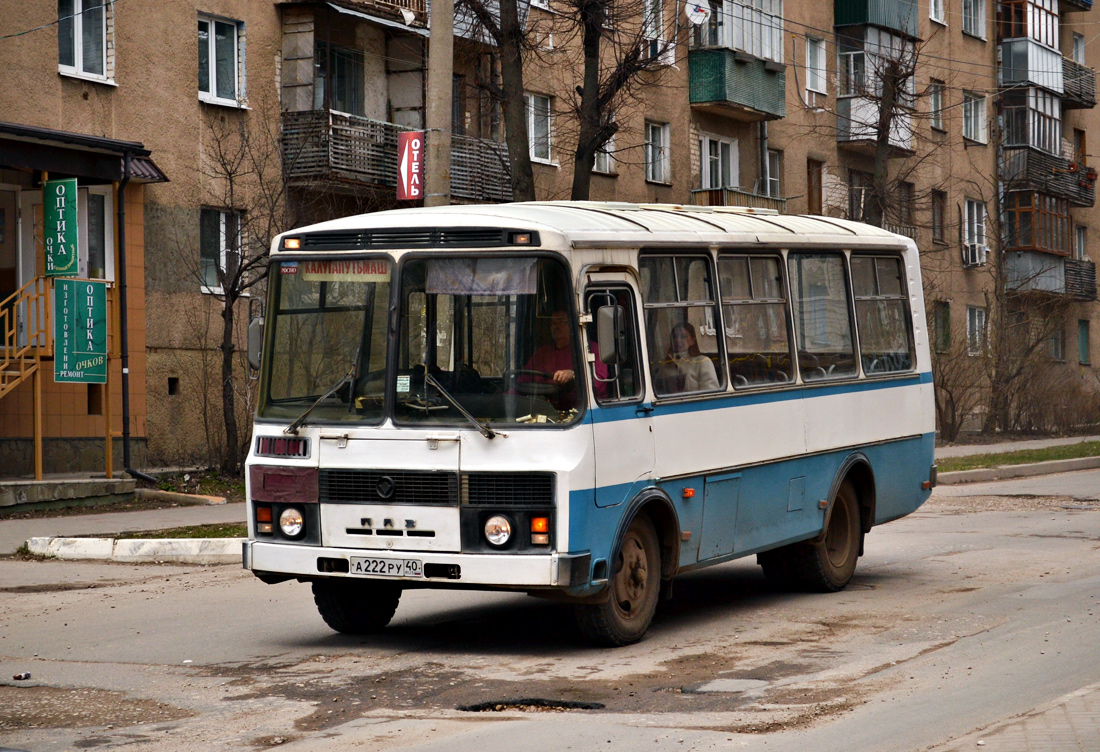 Калуга, ПАЗ-3205-110 (32050R) № А 222 РУ 40