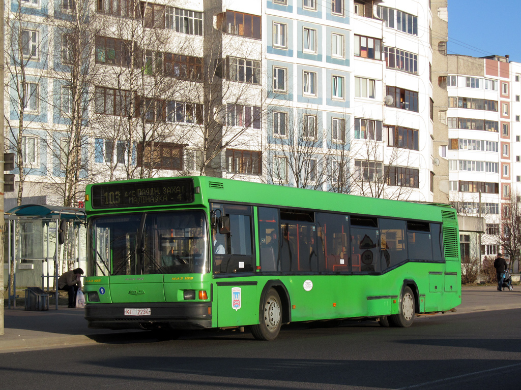 Minsk, MAZ-103.060 №: 022860