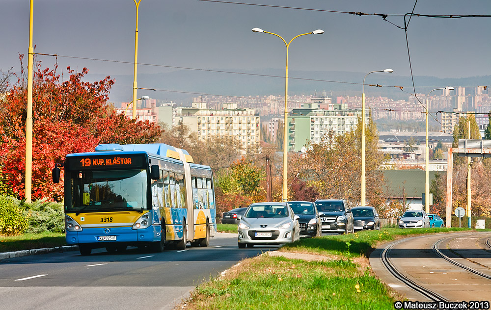 Košice, Irisbus Citelis 18M CNG No. 3318