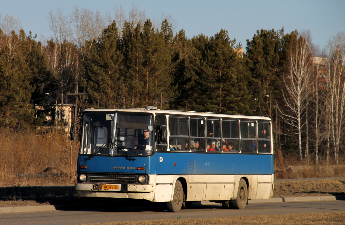 Zheleznogorsk (Krasnoyarskiy krai), Ikarus 260.50E # АЕ 395 24