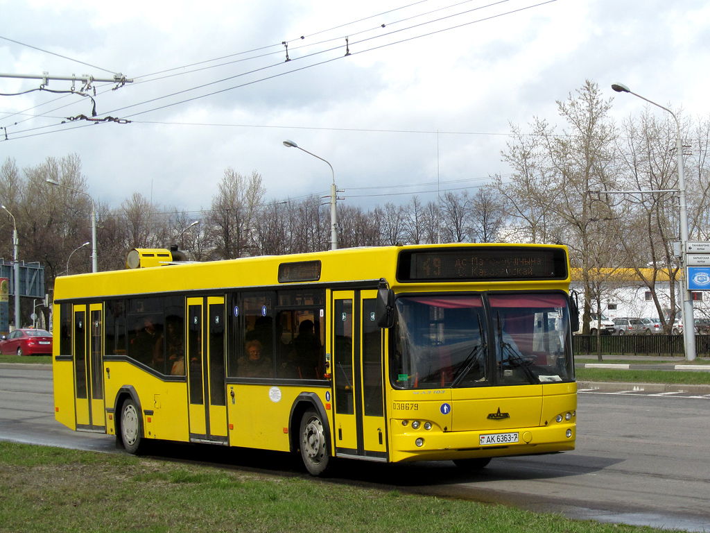 Minsk, MAZ-103.476 č. 038679