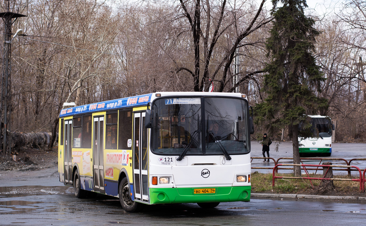 Chelyabinsk, LiAZ-5256.53 č. 121