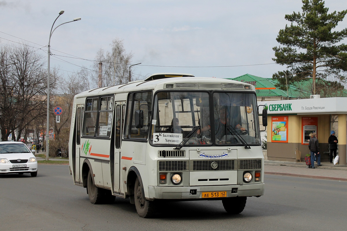 Anzhero-Sudzhensk, PAZ-32054 (40, K0, H0, L0) # АЕ 513 42