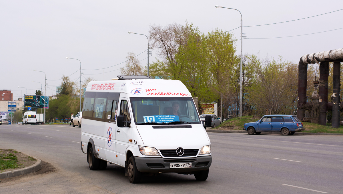 Chelyabinsk, Luidor-223200 (MB Sprinter 413CDI) # 418