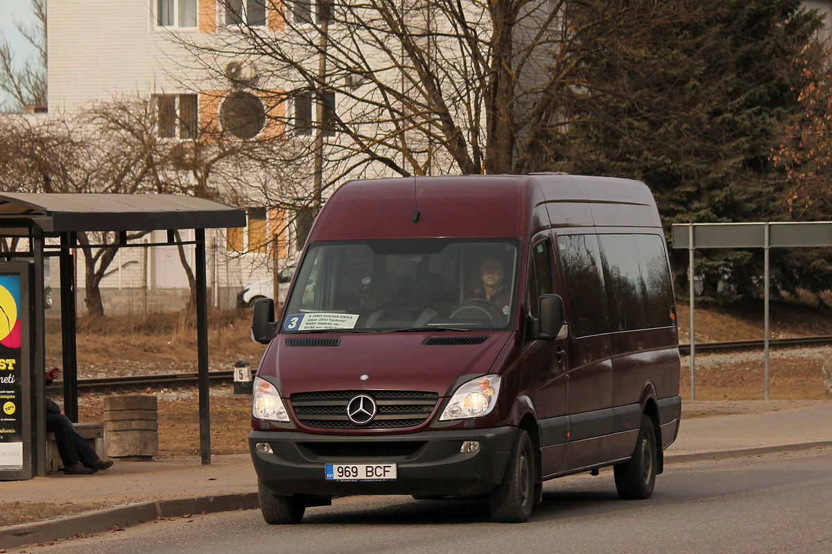 Kohtla-Järve, Silwi (Mercedes-Benz Sprinter 316CDI) # 969 BCF