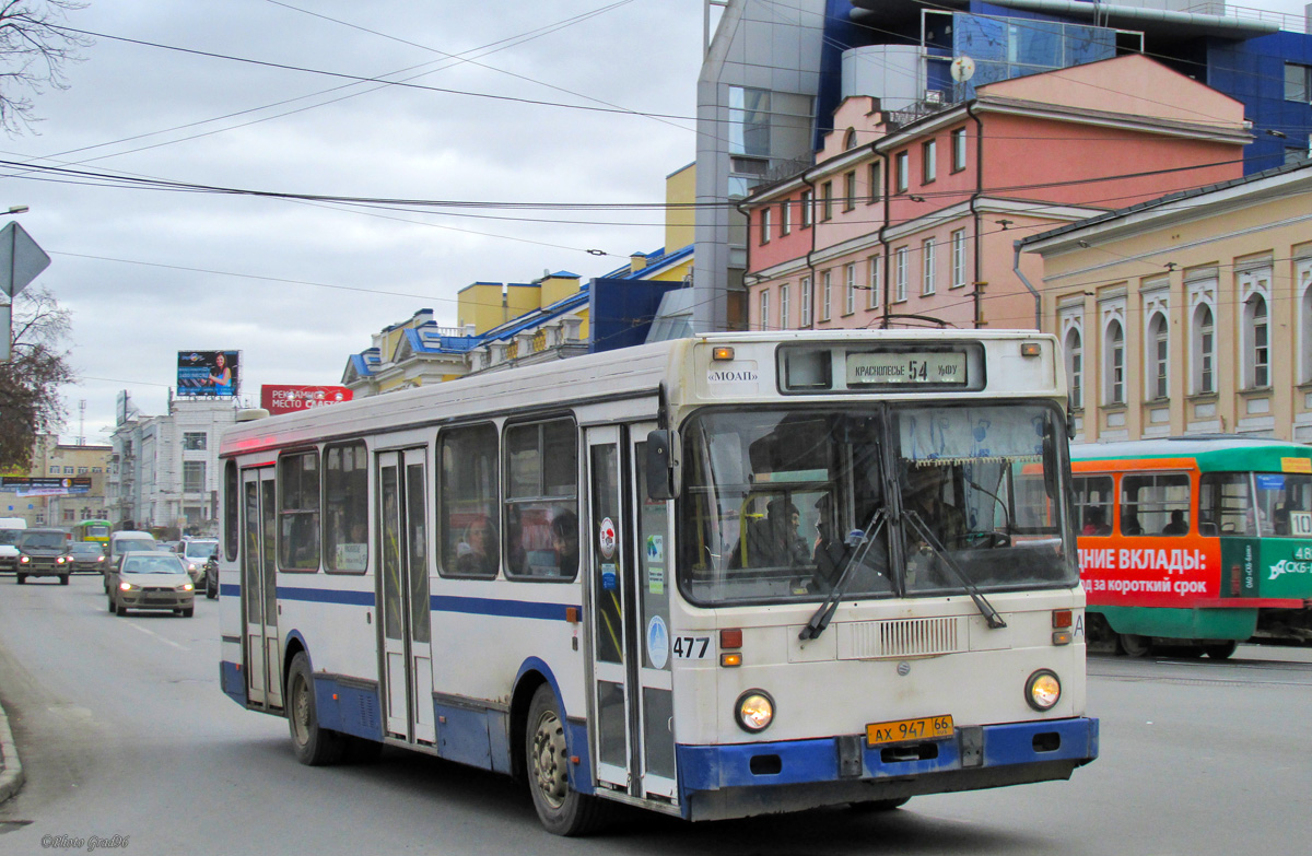 Ekaterinburg, LiAZ-5256.40 č. 477