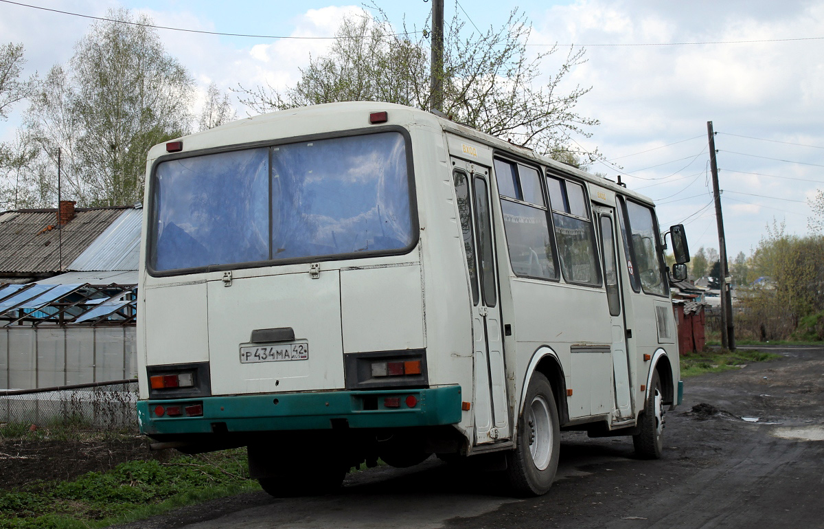 Anzhero-Sudzhensk, PAZ-32054 (40, K0, H0, L0) No. Р 434 МА 42