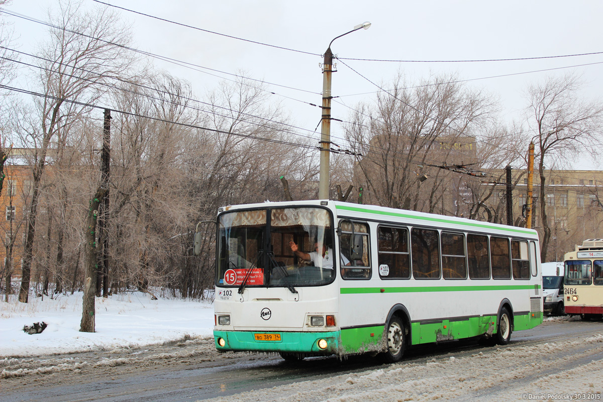 Chelyabinsk, LiAZ-5256.26 # 102