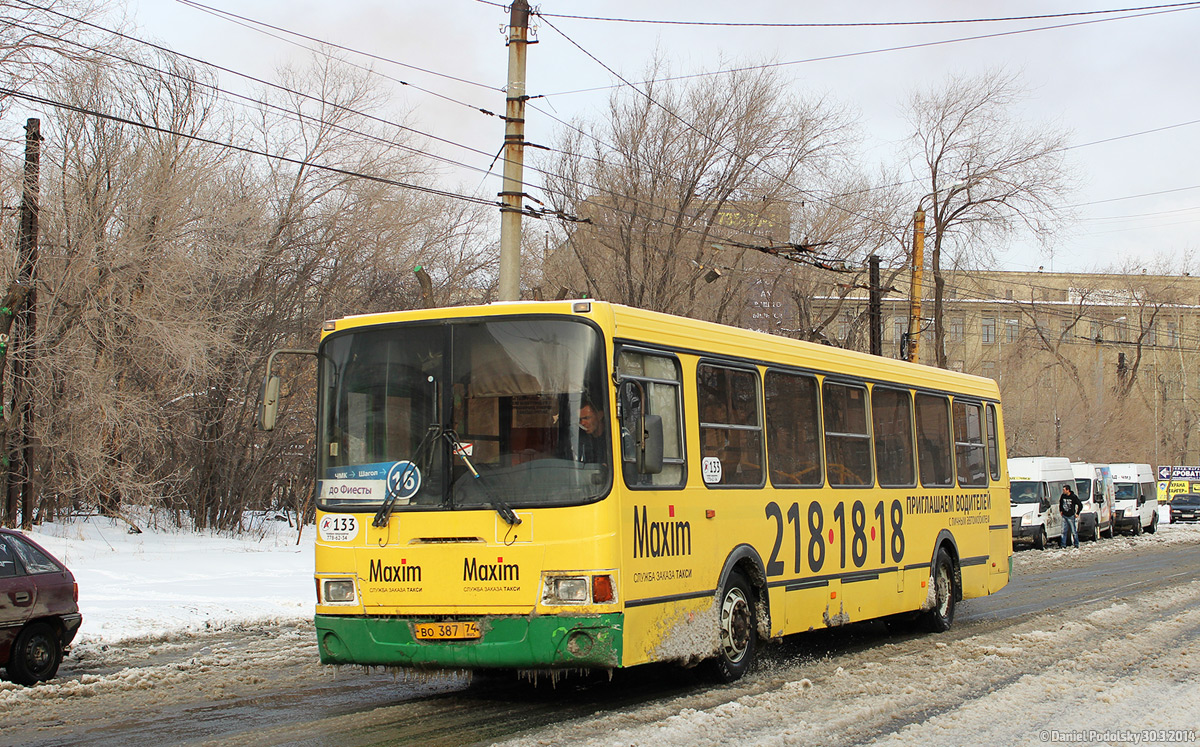 Chelyabinsk, LiAZ-5256.26 č. 133