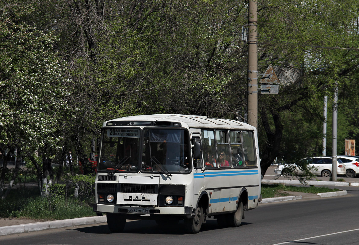 Krasnoyarsk, PAZ-32054 (40, K0, H0, L0) # А 537 МН 124