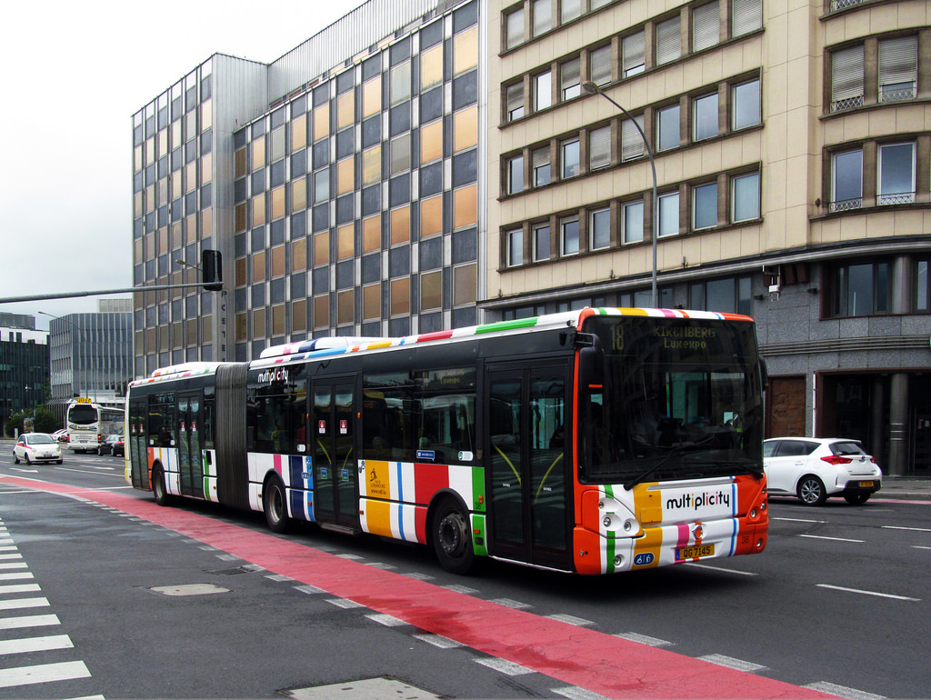 Luxembourg-ville, Irisbus Citelis 18M №: 38