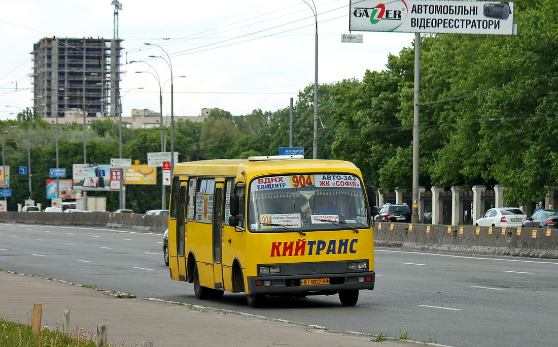 Kyiv, Bogdan А091 # АІ 0022 АА