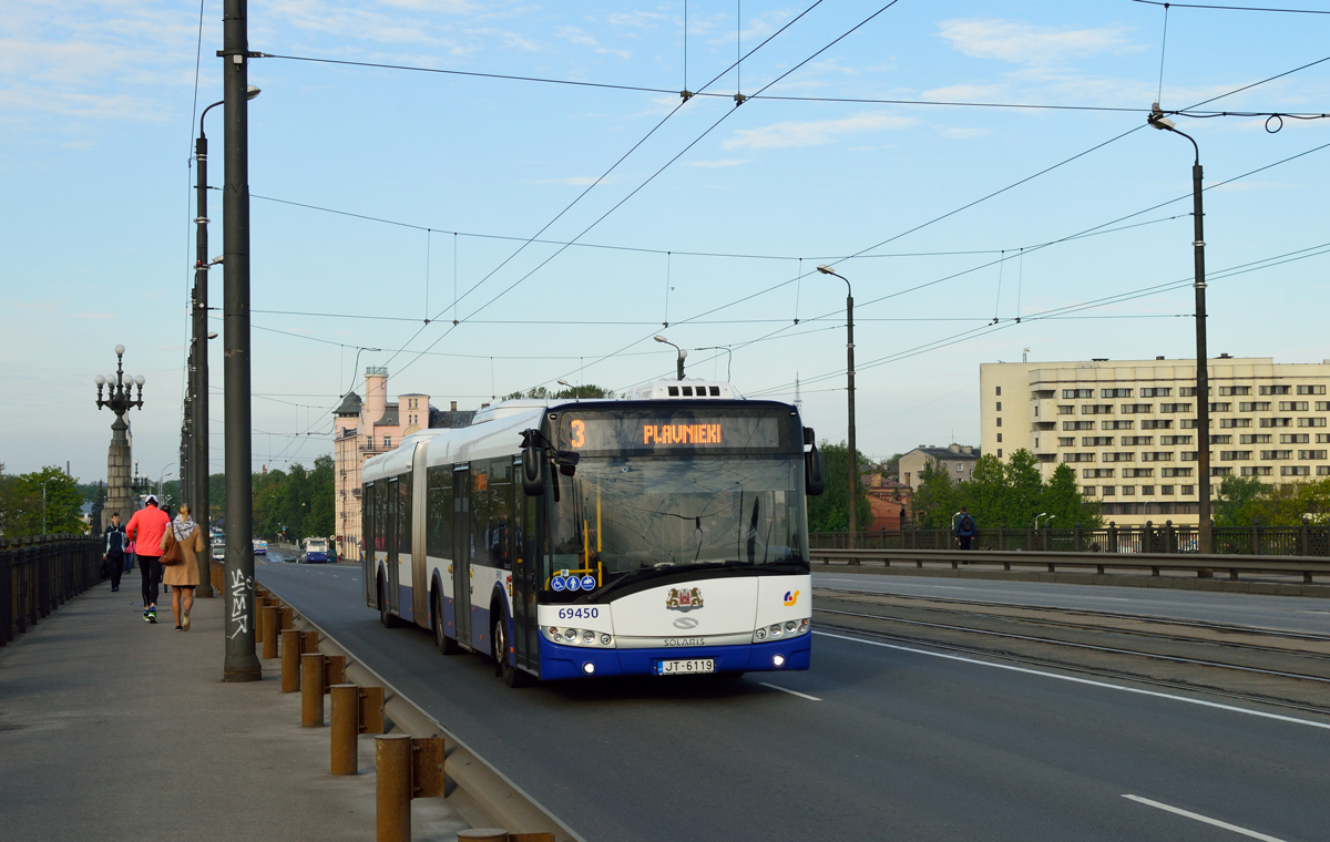 Rīga, Solaris Urbino III 18 № 69450