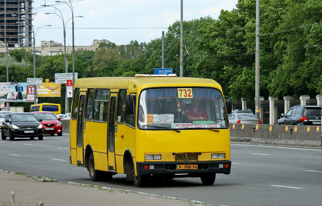 Kyiv, Bogdan А091 # АІ 0086 АА
