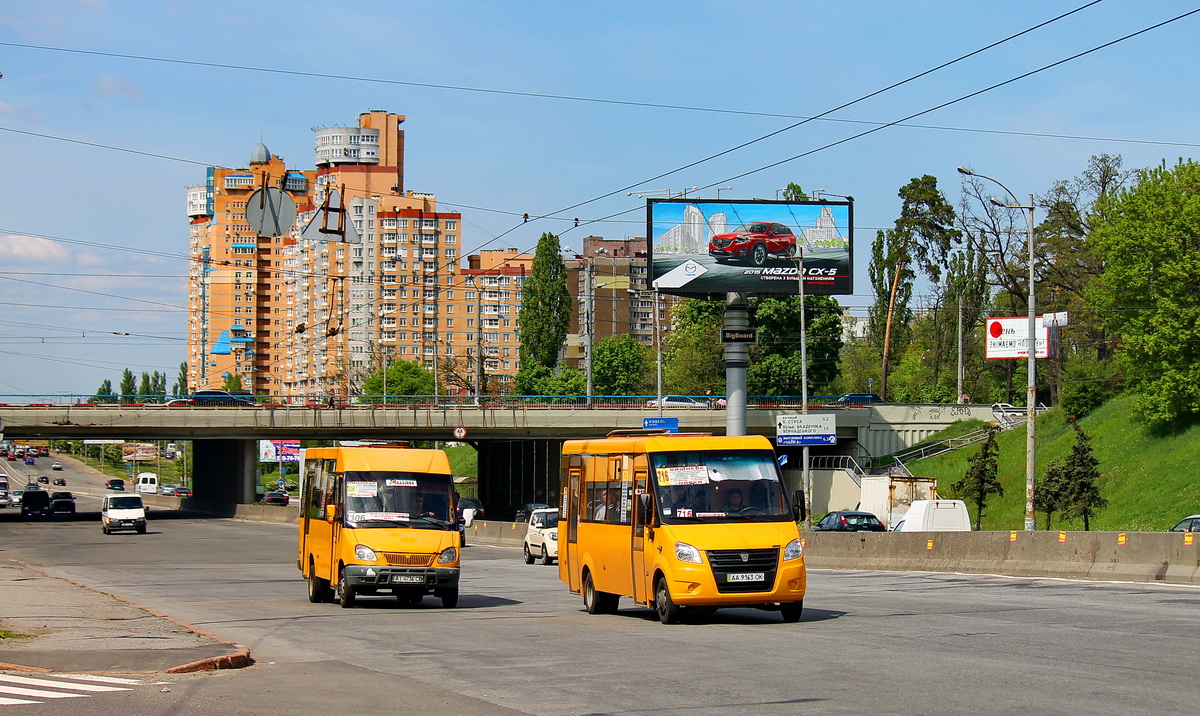 Kyiv, Ruta 22 Nova nr. АА 9163 ОК