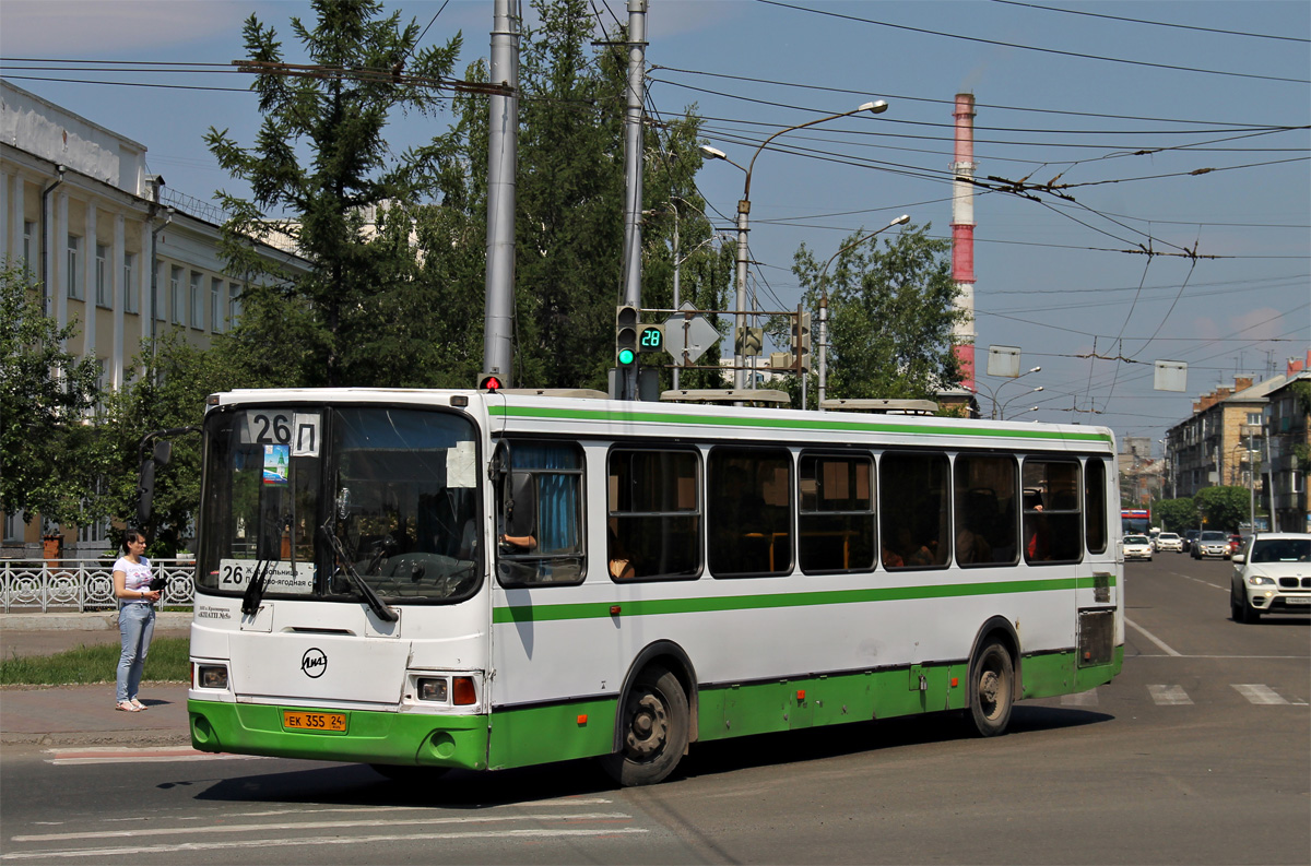 Krasnoyarsk, LiAZ-5256.26 No. ЕК 355 24