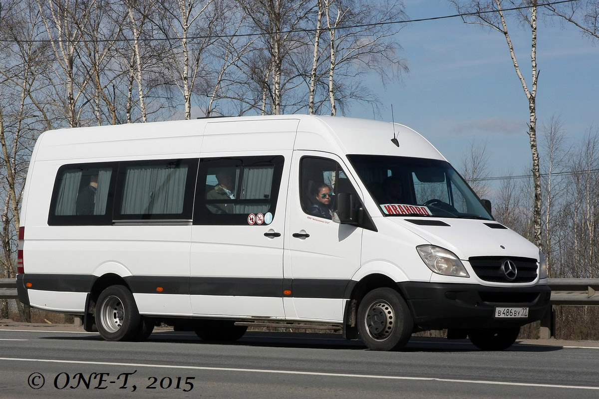 Moscow, Mercedes-Benz Sprinter 515CDI No. В 486 ВУ 77