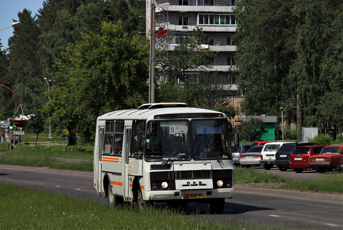 Zheleznogorsk (Krasnoyarskiy krai), PAZ-32054 (40, K0, H0, L0) nr. АЕ 357 24