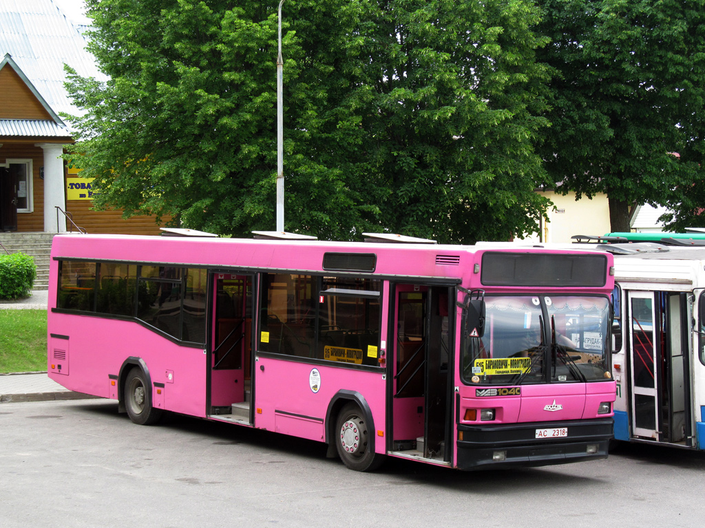 Baranovichi, MAZ-104.С21 # 21880