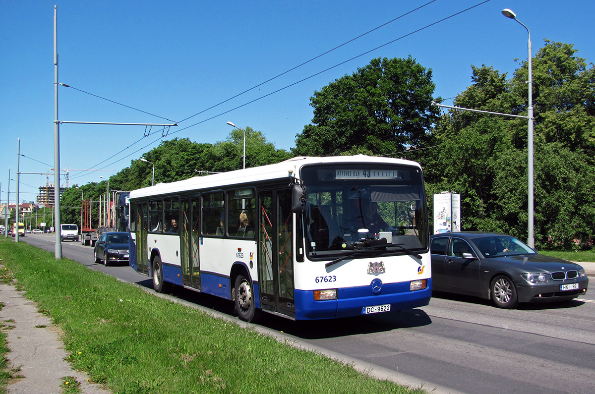 Riga, Mercedes-Benz O345 № 67623